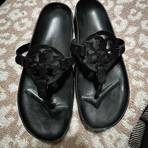 Tory Burch black sandals, size 8